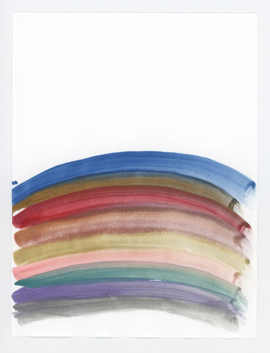 图画 标题为“Untitled No. 9224” 由Alessio Lucarini, 原创艺术品, 水彩
