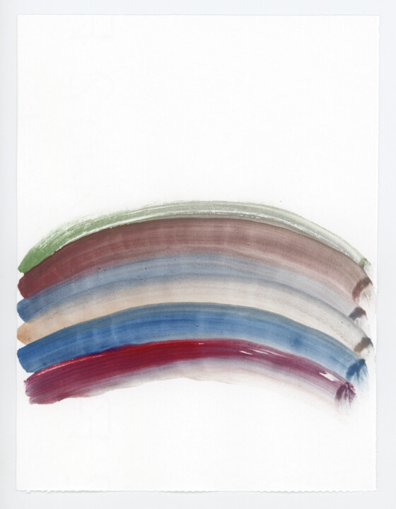 图画 标题为“Untitled No. 9624” 由Alessio Lucarini, 原创艺术品, 水彩