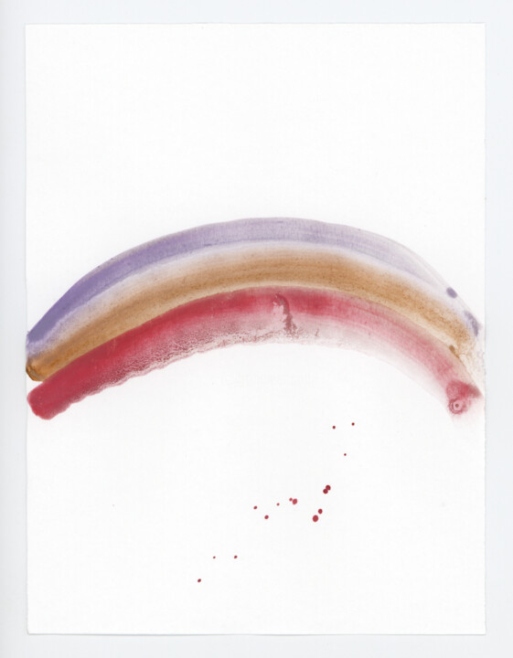 图画 标题为“Untitled No. 9724” 由Alessio Lucarini, 原创艺术品, 水彩