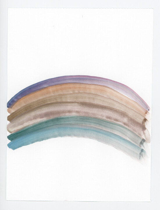 图画 标题为“Untitled No. 9824” 由Alessio Lucarini, 原创艺术品, 水彩