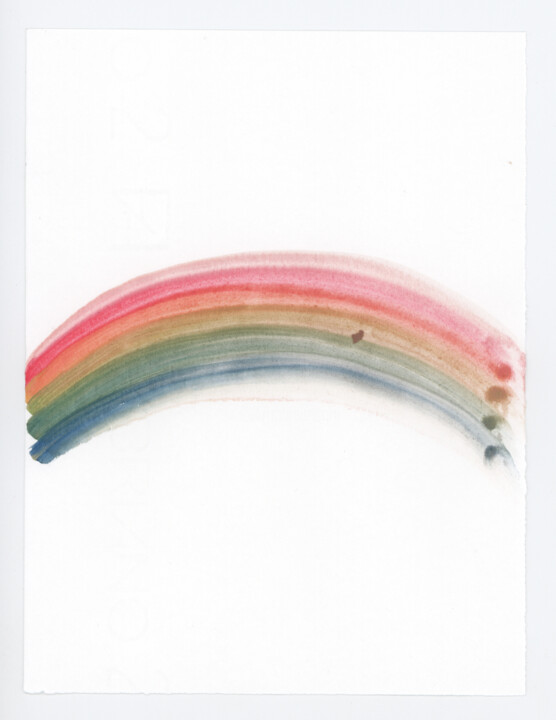 图画 标题为“Untitled No. 10124” 由Alessio Lucarini, 原创艺术品, 水彩