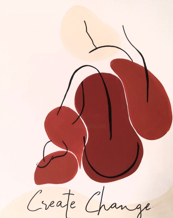 Create change 绘画, 24x19.7 in