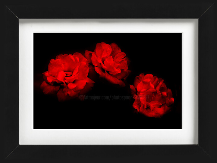 Work presented framed