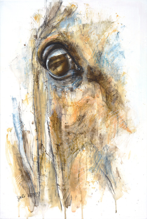 Expression 36t 绘画, 26.8x17.7 in