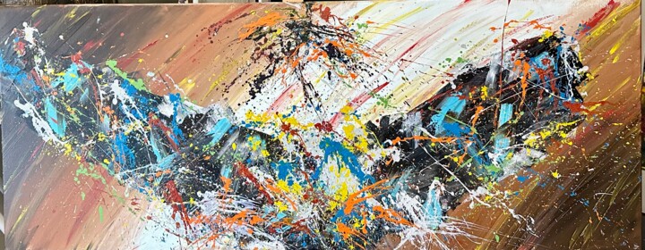 绘画,  23.6x59.1 in 