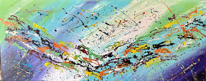 Abstract nr.315 Tablo, 23,6x59,1 in