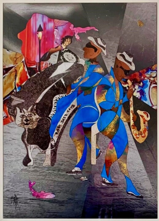 拼贴,  27.6x19.7 in 
