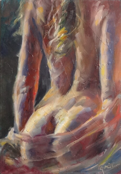 Nude 绘画, 12.2x8.7 in