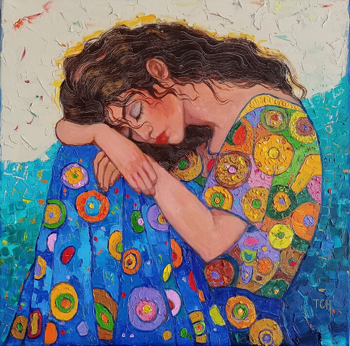 Cléo 绘画, 19.7x19.7 in