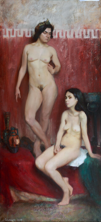绘画,  47.2x23.6 in 