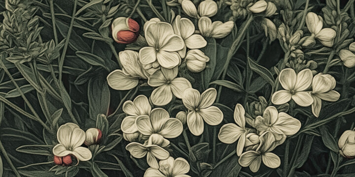 The Secrets of Dawn's Green Arte digitale