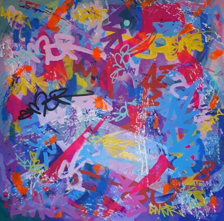 KP27 绘画, 45.3x45.3 in