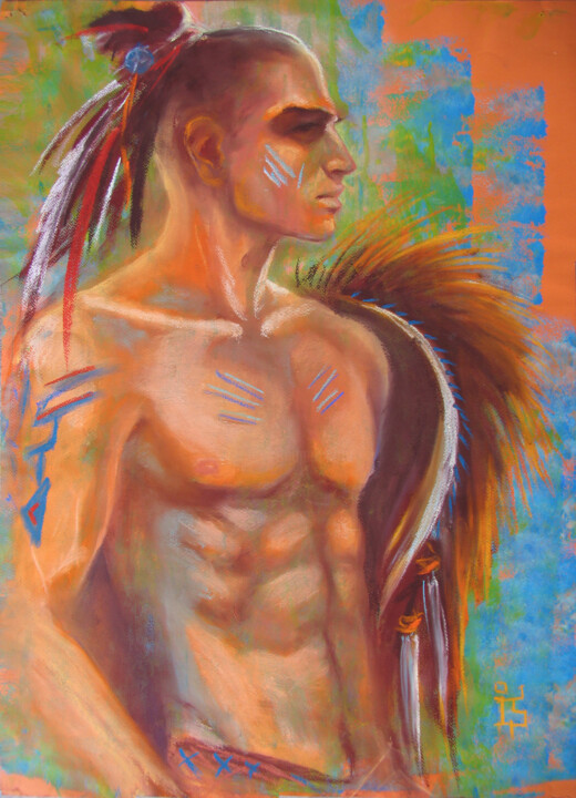 Power 绘画, 27.6x19.7 in