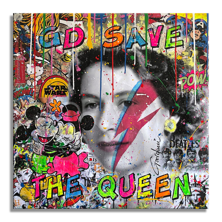 GD Save the Queen 2 Tablo, 39x39 in