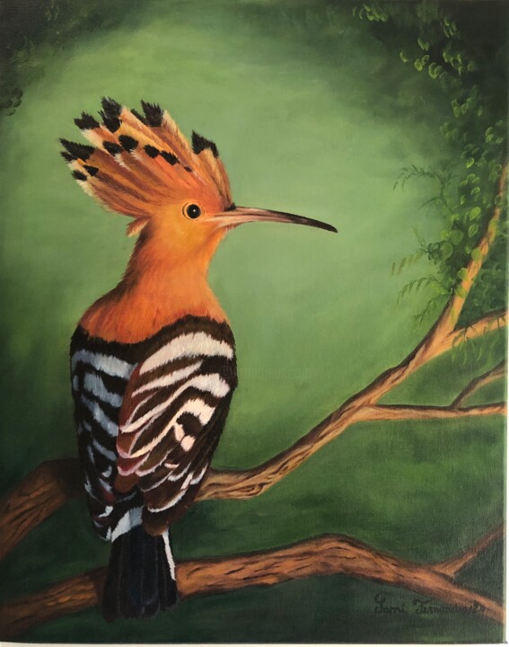Poupa 绘画, 19.7x15.8 in