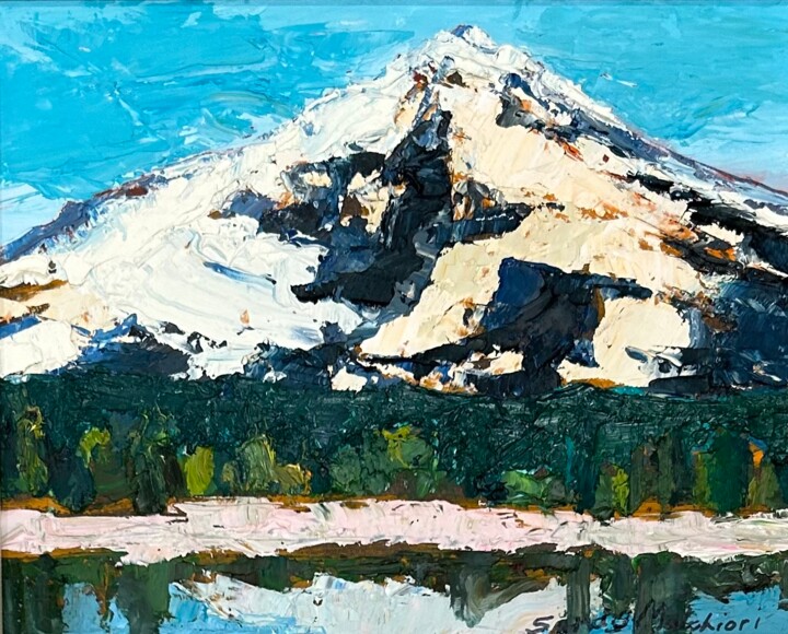 Majestic Jefferson Mountain Картина, 8x10 in