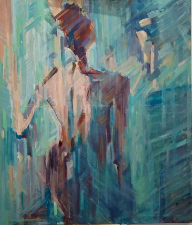 Emerald morning 绘画, 39.4x31.5 in