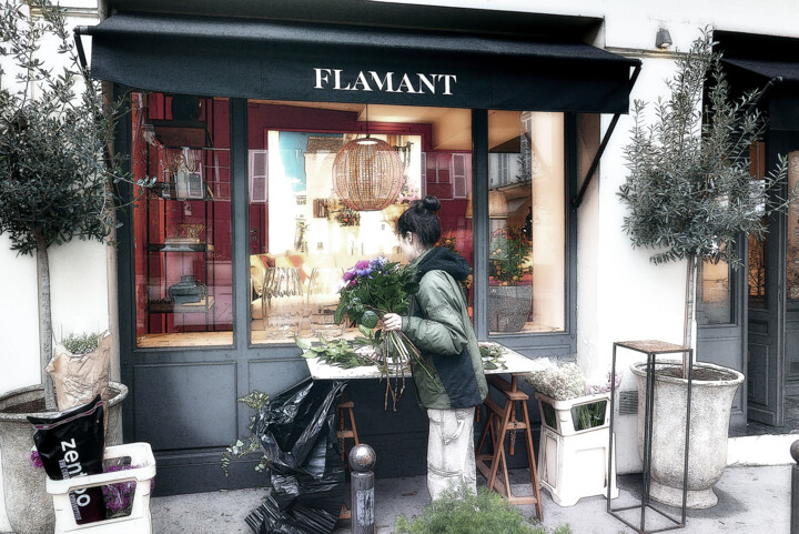 Fleurs de ville Fotografie, 13x19,7 in
