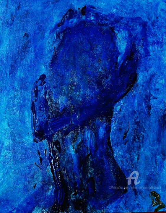 Femme bleu