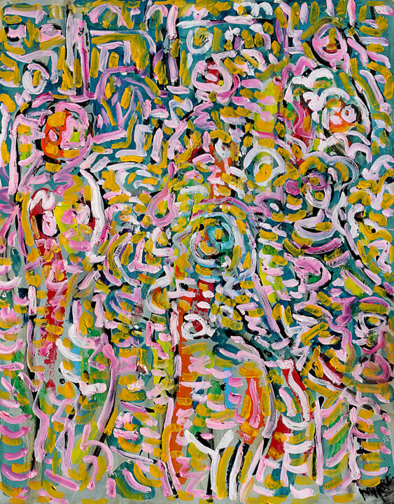 Autrement 绘画, 25.6x19.7 in
