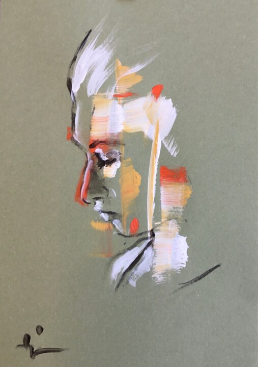 Le Minimum 绘画, 11.4x8.3 in