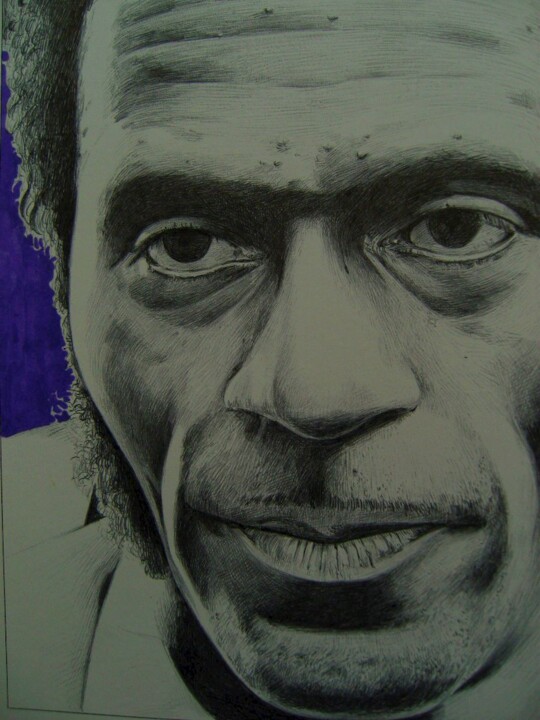 Chuck Berry 图画, 11.8x8.3 in