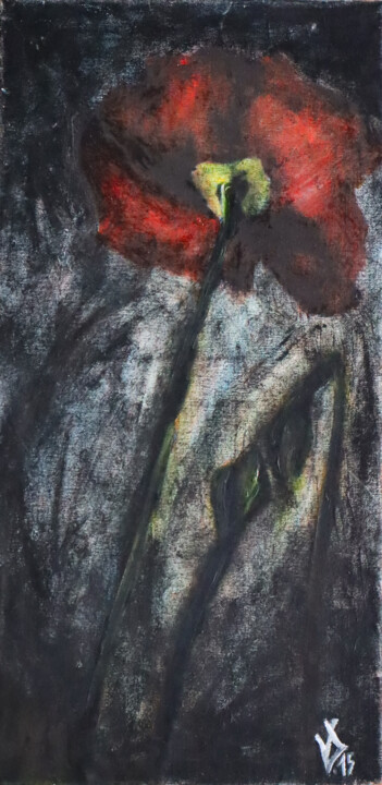 Poppy 绘画, 23.6x11.8 in