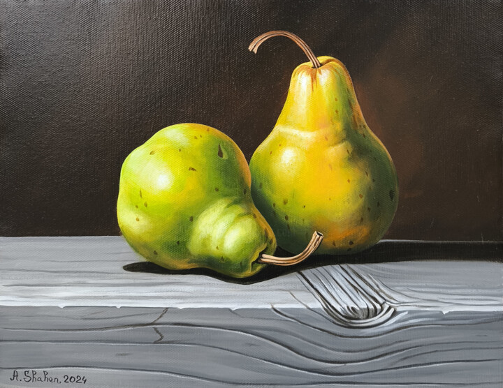 Natural Elegance 绘画, 9.5x11.8 in