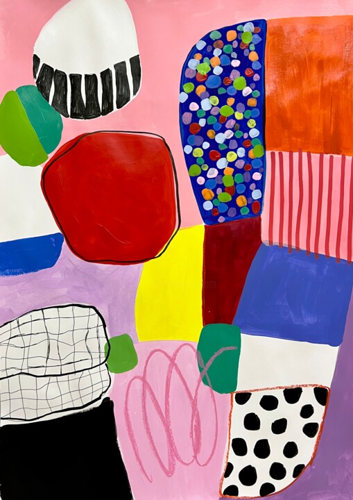 Painting in Matisse Style Prenten & gravures, 23,6x16,5 in