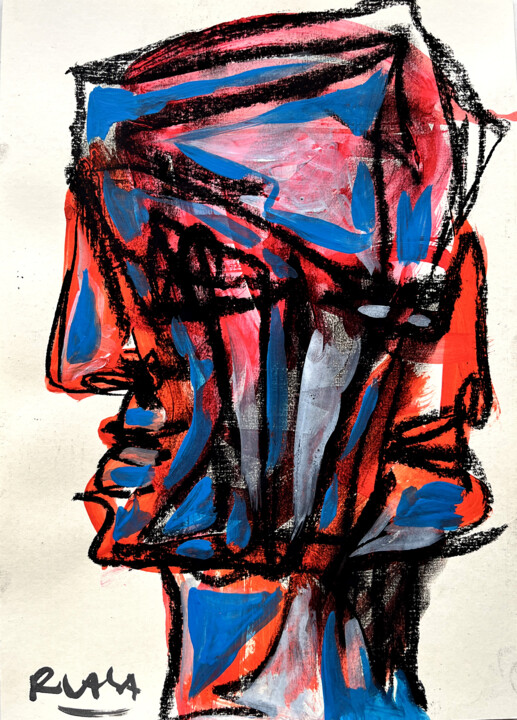 图画,  11.7x8.3 in 