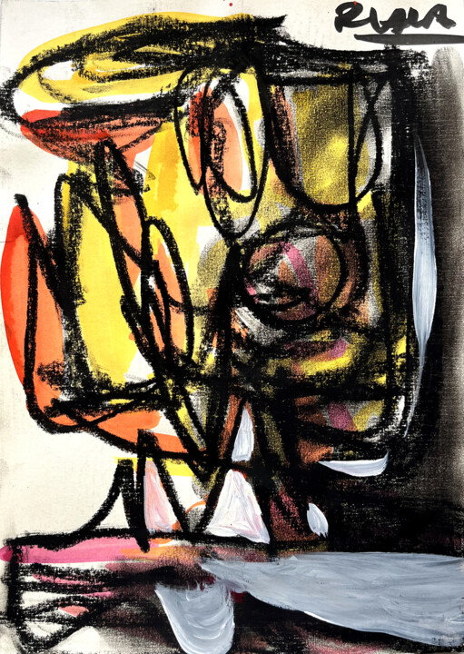 图画,  11.7x8.3 in 