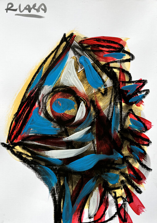 图画,  11.7x8.3 in 