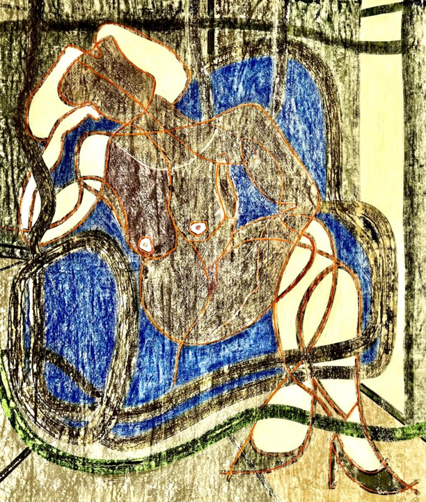 绘画,  39.4x31.9 in 