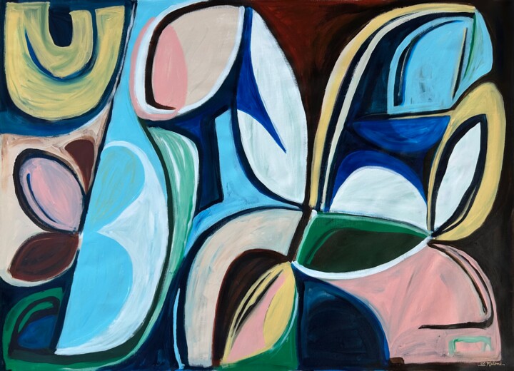 绘画,  37x50.8 in 