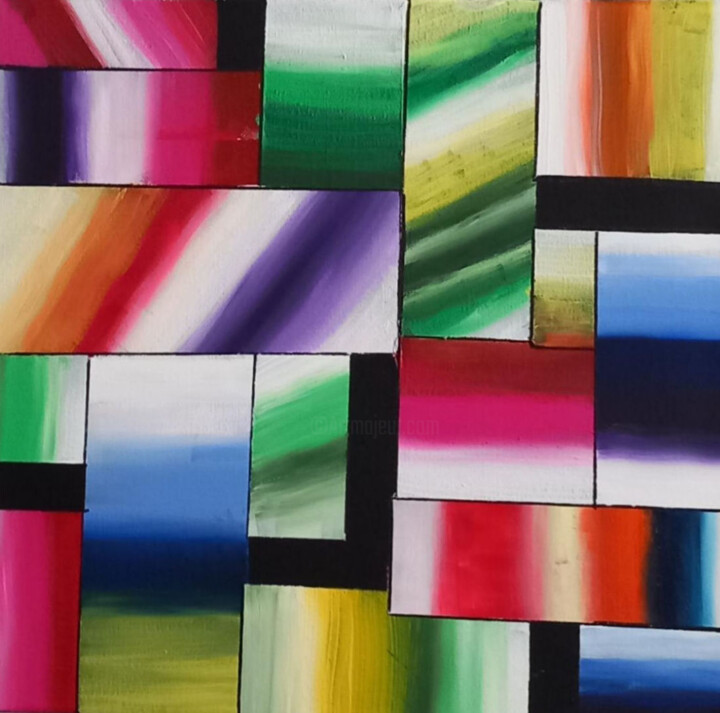 Formes dégradées Pittura, 15,8x15,8 in
