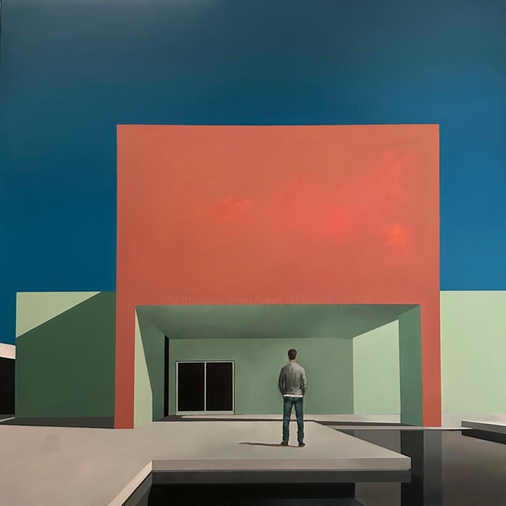 MIAMI 1 Peinture, 43,3x43,3 in