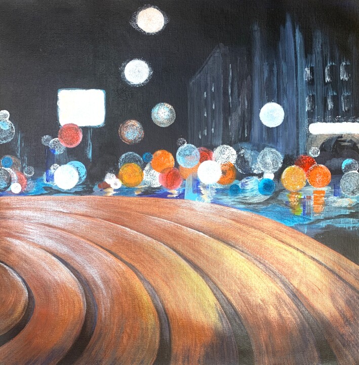 Let There Be Light With Us 2 绘画, 15x15 in