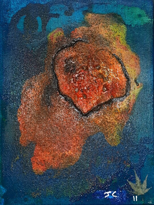 naissance d'une ile 1 Pintura, 7,1x9,5 in
