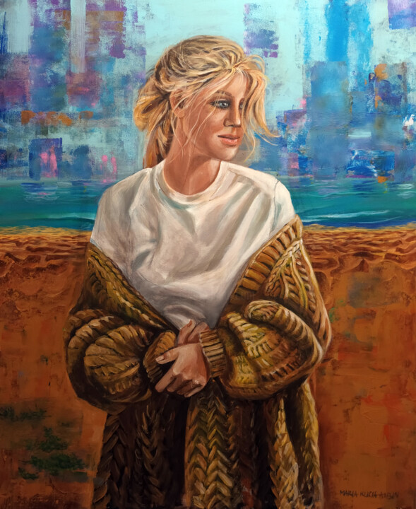 Poza miastem 绘画, 39.4x31.5 in
