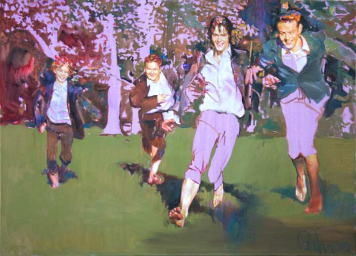 绘画,  39.4x55.1 in 