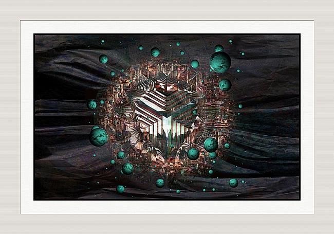 Arts numériques intitulée "MYSTERES MISTEK. KA…" par Pix-Peinture Kabuki, Œuvre d'art originale, Autre