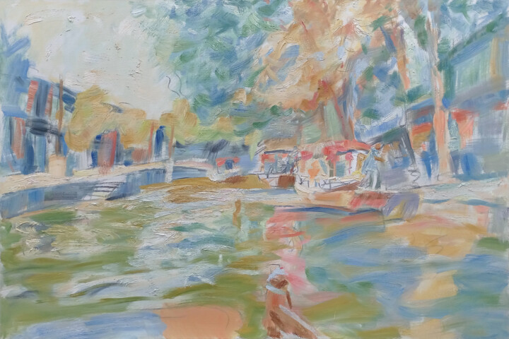 Shanghai Village 5 Картина, 39,4x59,1 in