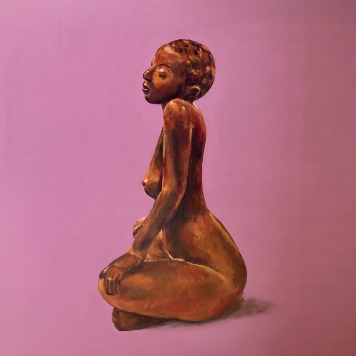 绘画,  15.8x15.8 in 