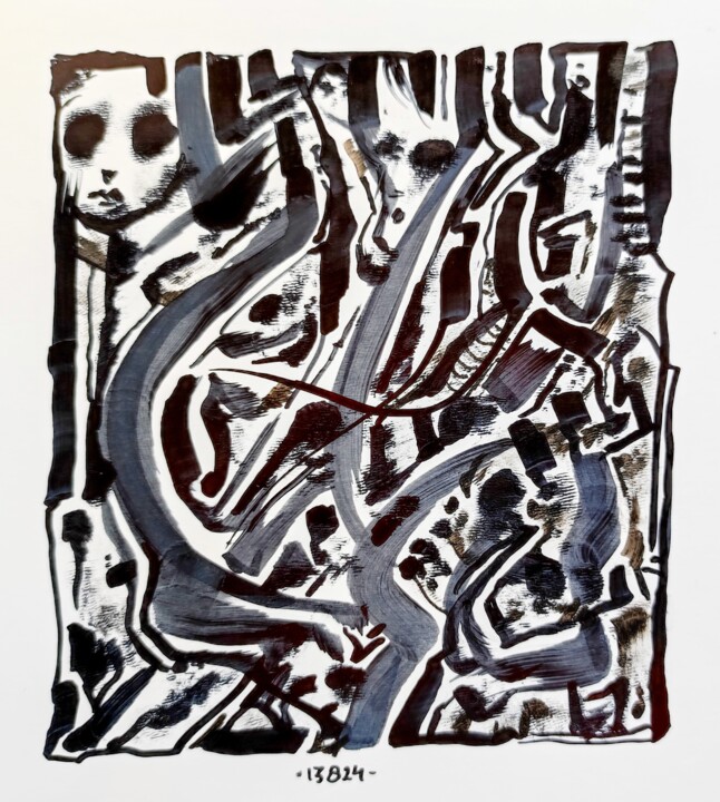 13824 - 7 图画, 3.2x3.2 in