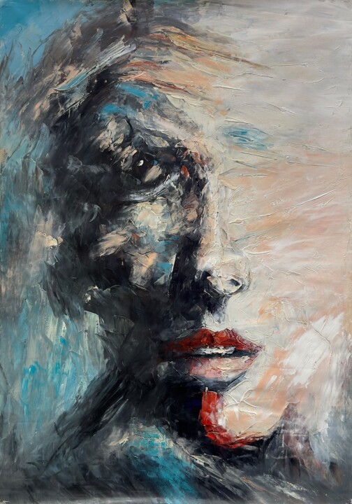 Echo 绘画, 37.8x29.9 in