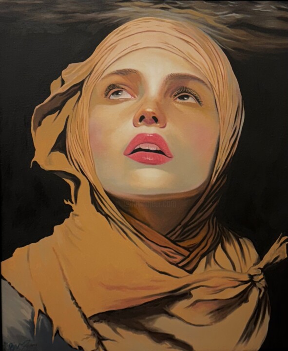Sans titre Pittura, 21,7x18,1 in