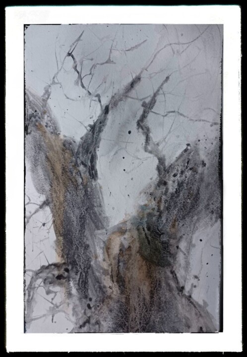 il Tronco Painting, 17.7x11.8 in