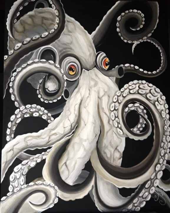 "HUBERT" 绘画, 36.2x28.7 in