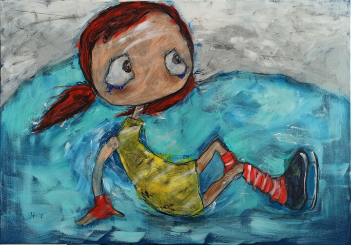 La ostia 绘画, 27.6x39.4 in