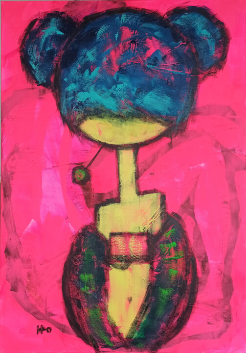 La bombers 绘画, 39.4x27.6 in